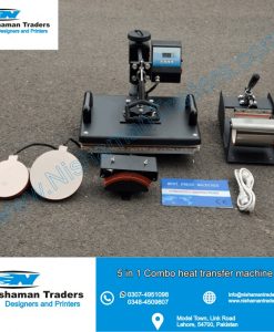 5 in 1 Combo heat transfer machine heat press machine for mug cap plate T-shirt printing machine