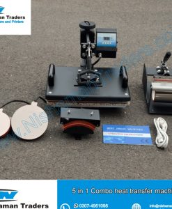 5 in 1 Combo heat transfer machine heat press machine for mug cap plate T-shirt printing machine