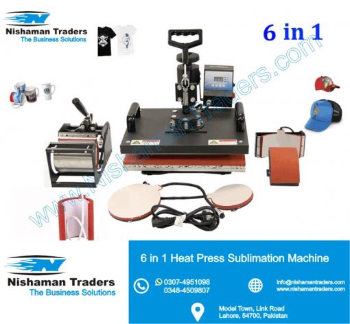 6 in 1 Digital Heat Press Machine Digital Sublimation